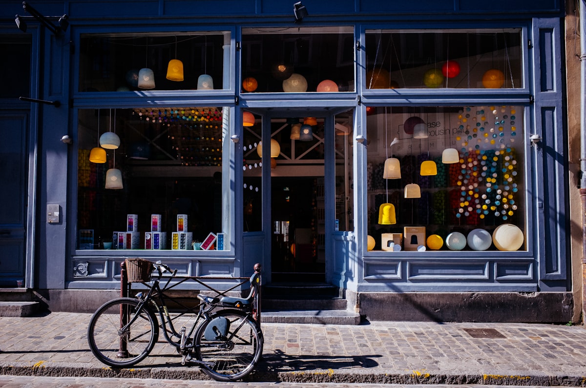 Devanture de commerce