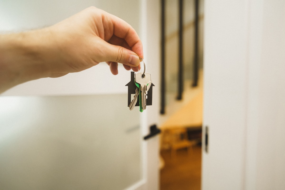 Remise des clés lors d’un achat immobilier